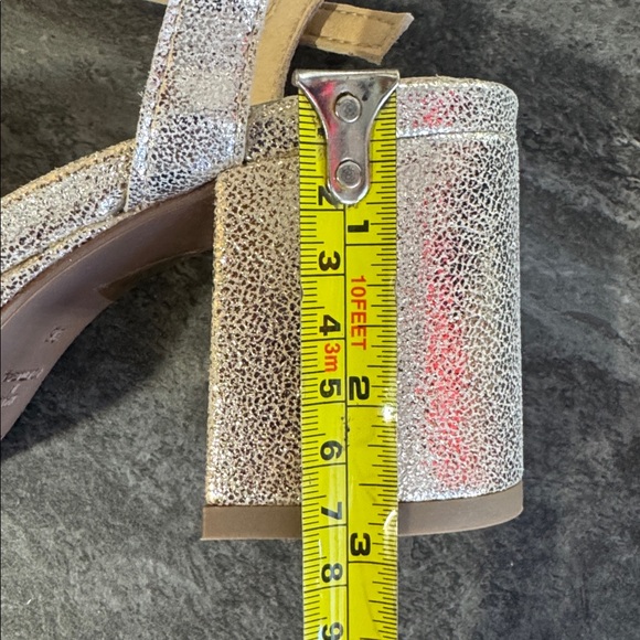 Esska Cleo Gold Heeled Sandals. 36 NEW NO BOX - Picture 6 of 6